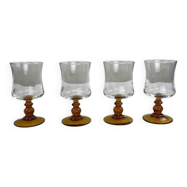 Verre ambré vintage