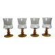 Vintage amber glass