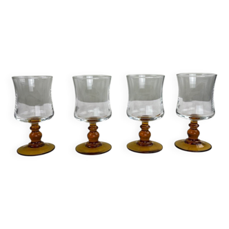 Vintage amber glass