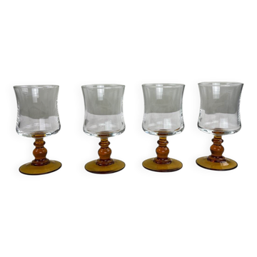 Vintage amber glass