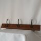 Vintage country wall coat rack