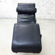 Le Corbusier black leather LC4 armchair - Cassina - Vintage