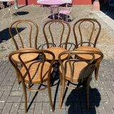 Set of 5 bistro chairs