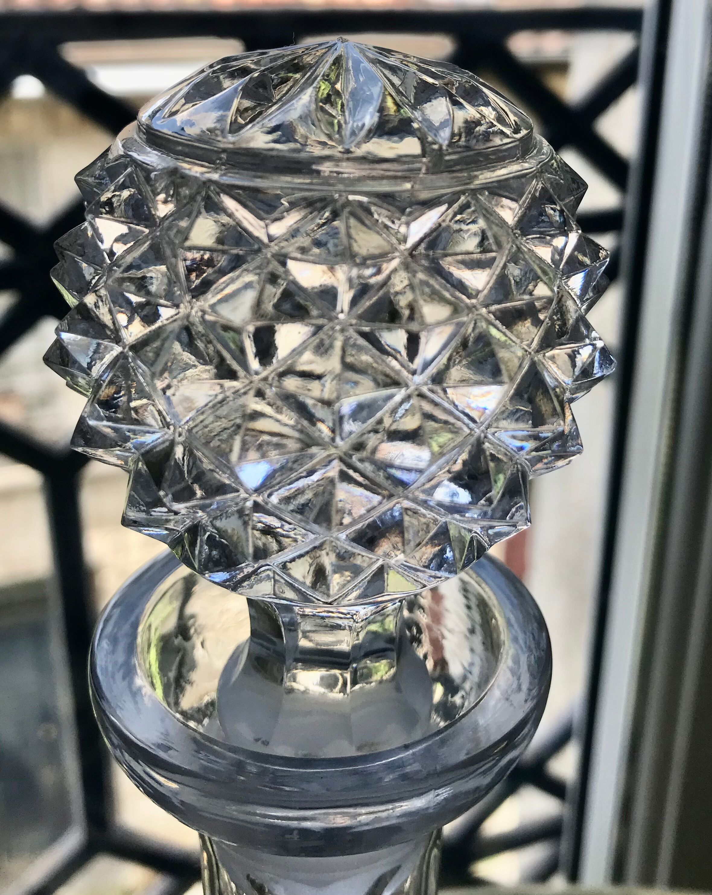 Premium quality boat decanter, 19th century