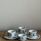 Tea cups, chocolate Villeroy & Boch