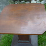 Octagonal wooden lounge table 1940-50