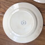 6 iron earth plates model "Marthe"