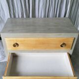 Commode en bois peint, 1950