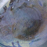 Xxl dish in nocturnal blue and black sandstone