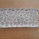 Rectangular dish in vintage Limoges enameled porcelain