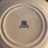 Set of 3 Gien Decor Rouen Plates 32