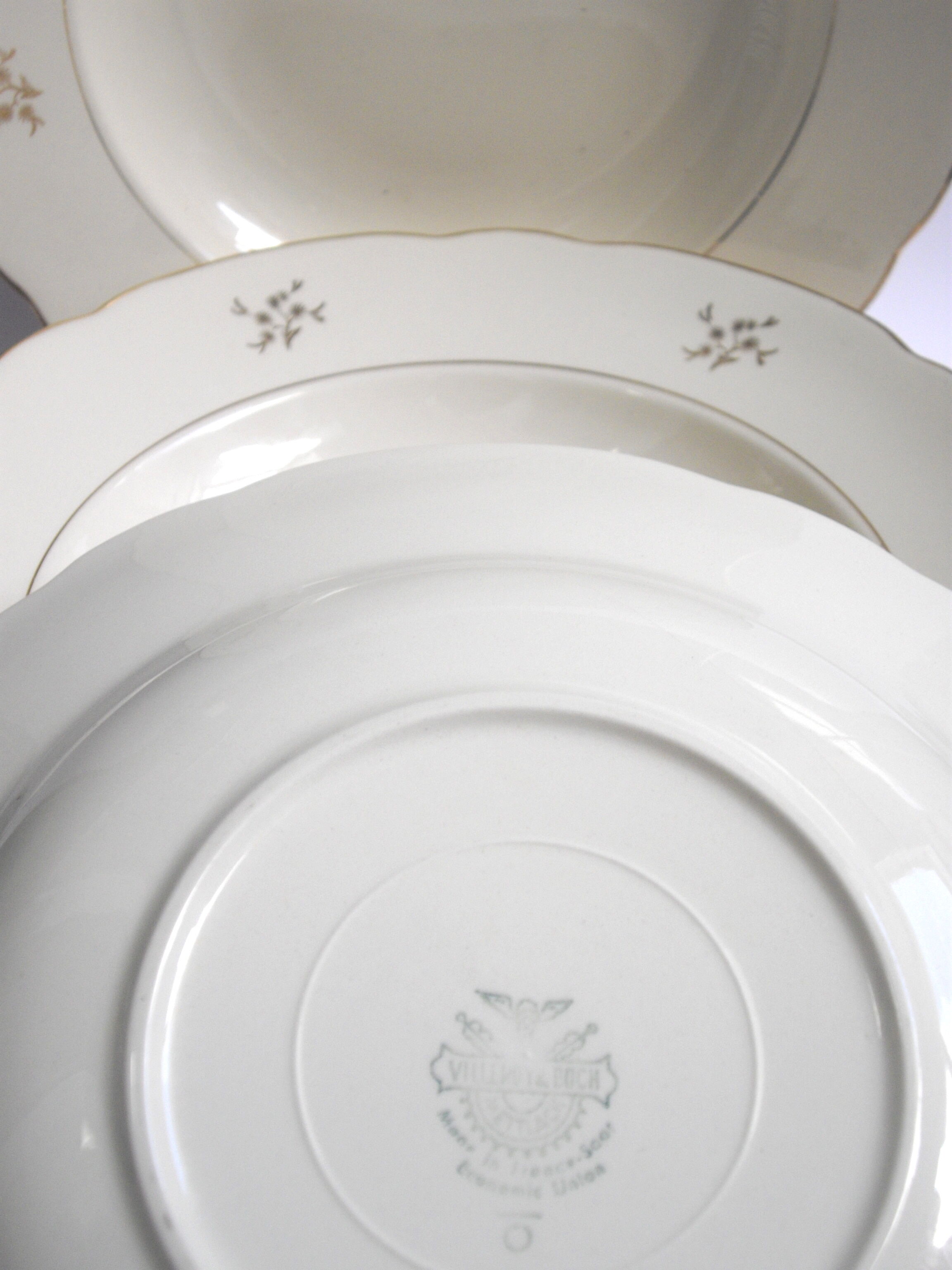 6 flat plates Villeroy & Boch