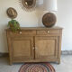 Chic rustic wooden buffet