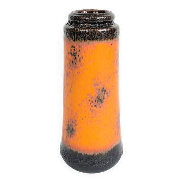 Vase vintage Scheurich fat lava, modèle 206, céramique ouest allemande