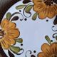 Set 6 assiettes dessert Boch Paradisio 1966