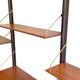 Vintage 3-piece wall unit with desk by Louis van Teeffelen