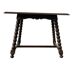 Table d'appoint vintage en bois bobbin / table basse / table à café