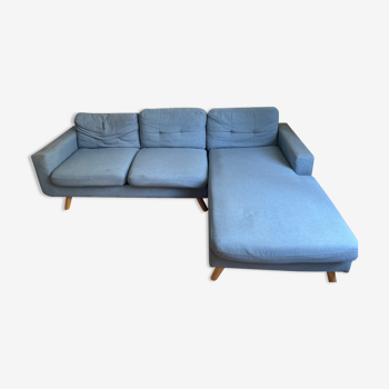 Blue Scandinavian sofa