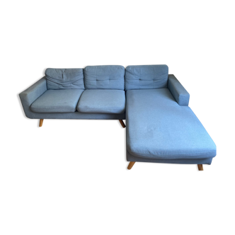 Blue Scandinavian sofa