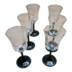 Lot de 6 verres à vin Luminarc, Esso