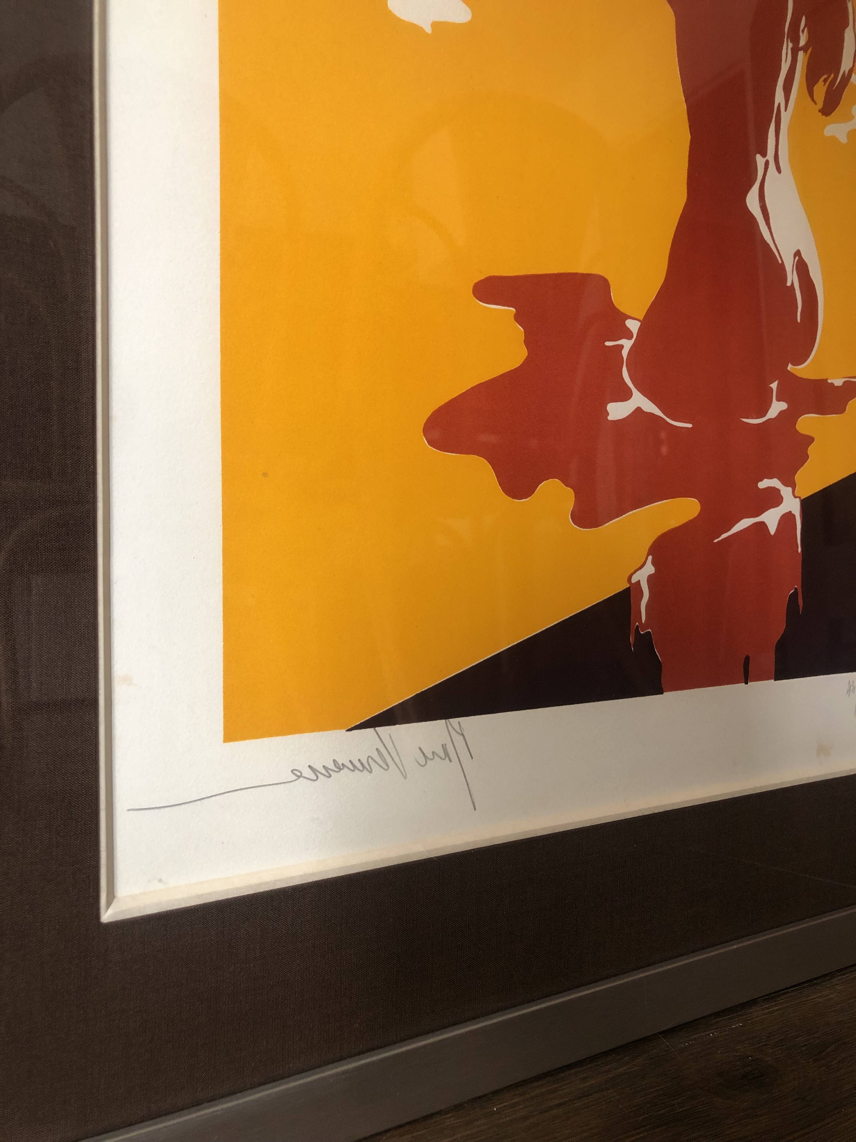 Vintage screen print