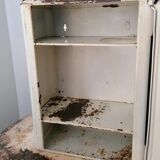 Metal wall toilet cabinet