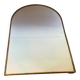 Petit miroir de table en laiton