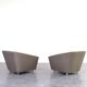 Space-Age German Lounge Chairs, 1960s, Set of 2