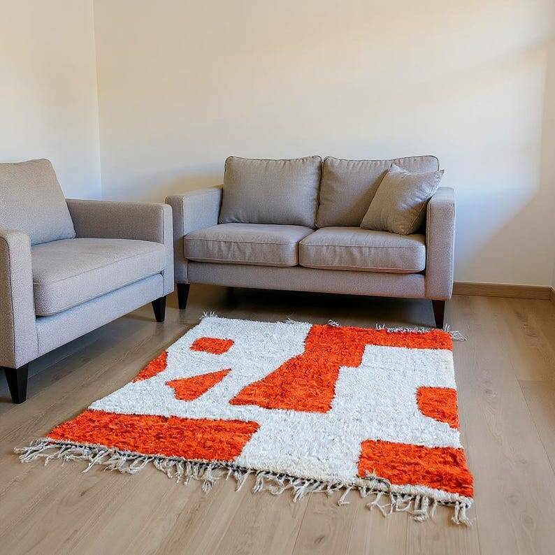 Moroccan handmade rug