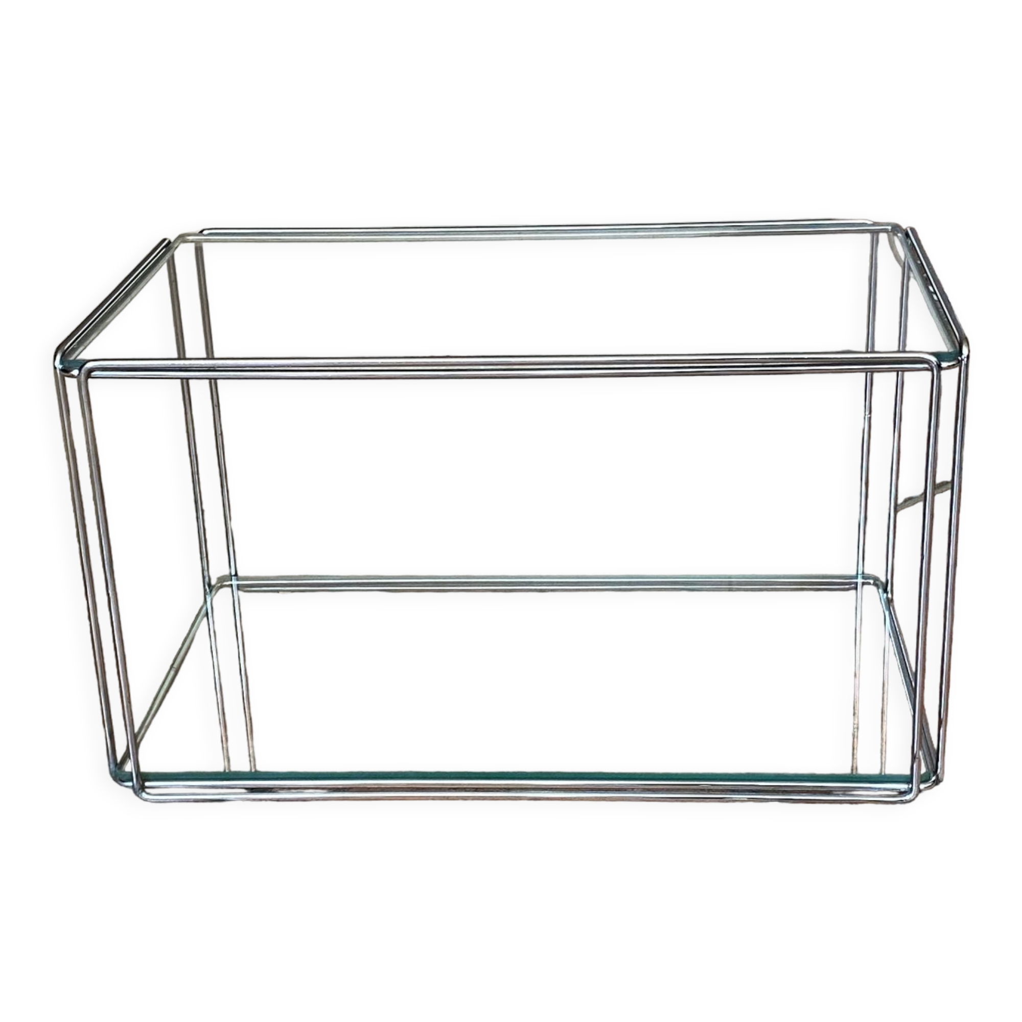 Max Sauze design table, rectangular bedside model, published by Isocèle