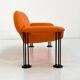 Postmodern two-seater sofa by Burkhard Vogtherr for Hain & Tohme, 1980.