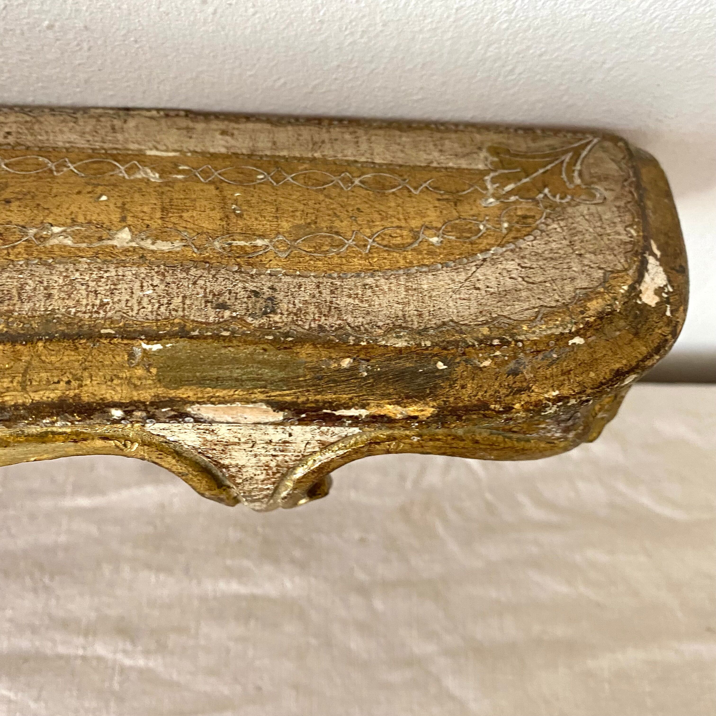 Baroque wall console, Florentine