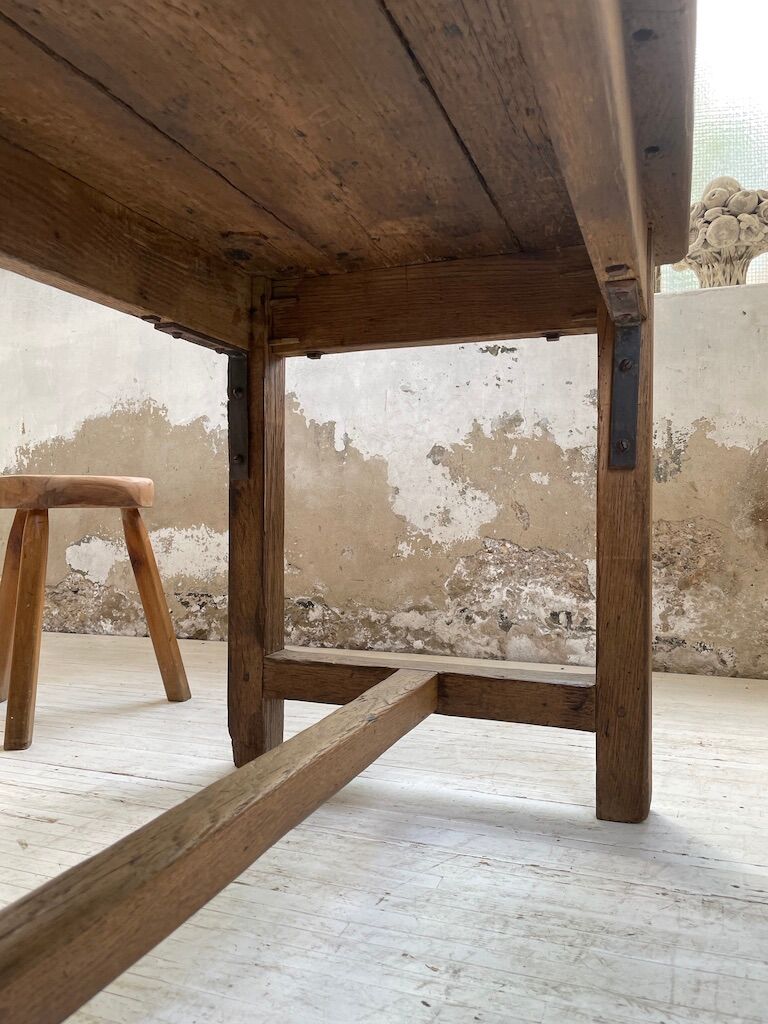 Work farm table established oak