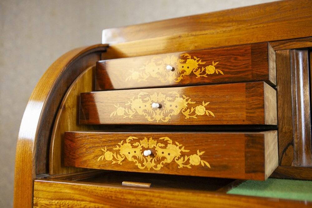 Antique Elm Secretary, 1840