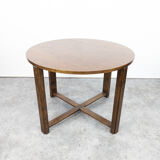 Vintage oak dining table from UP Závody, 1930's