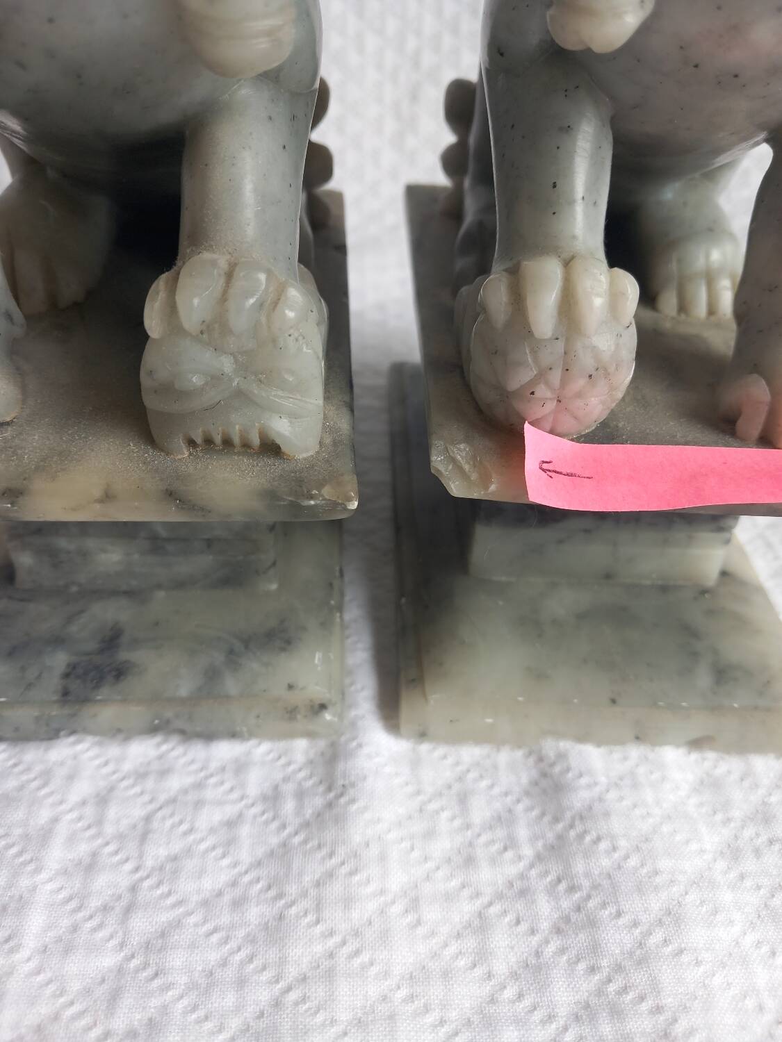 Pair of lions/chinese guardian dogs Fô (Foo Dogs / ShiShi)