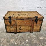 Large wooden trunk