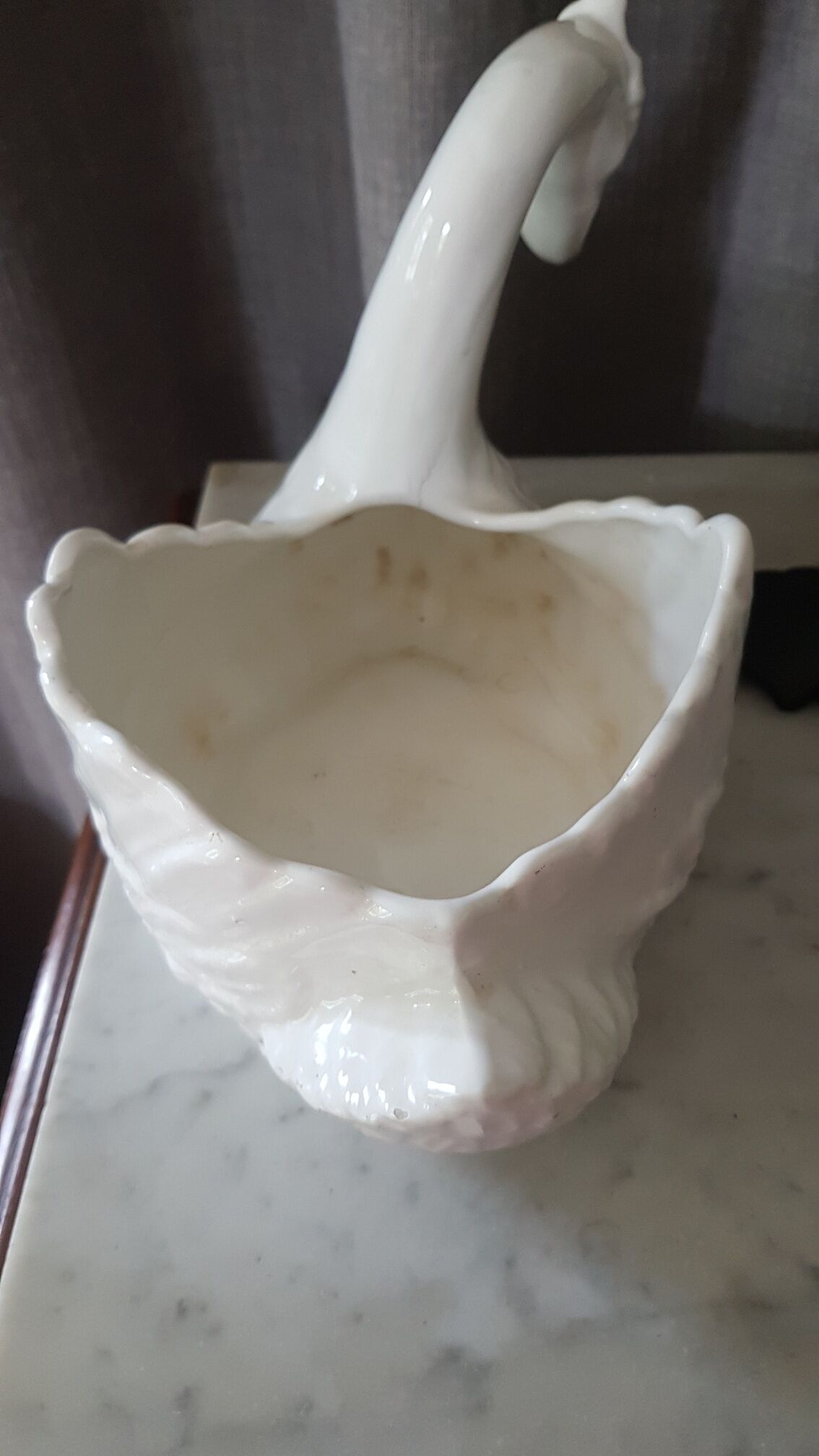 Pot cover empty vase swan pocket