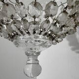50s crystal hot air balloon ceiling light