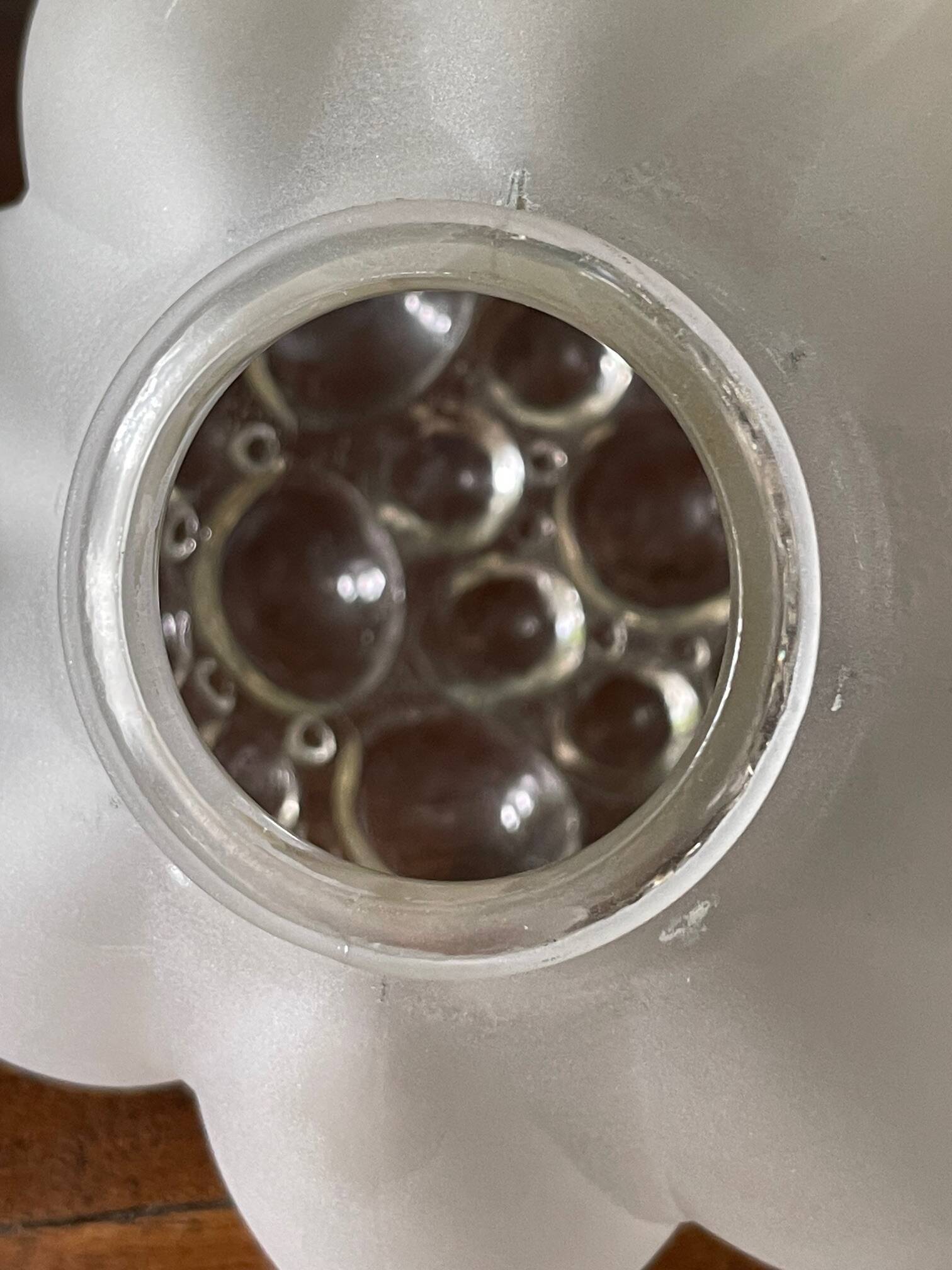 Helena Tynell Bubbles frosted glass globe 60s