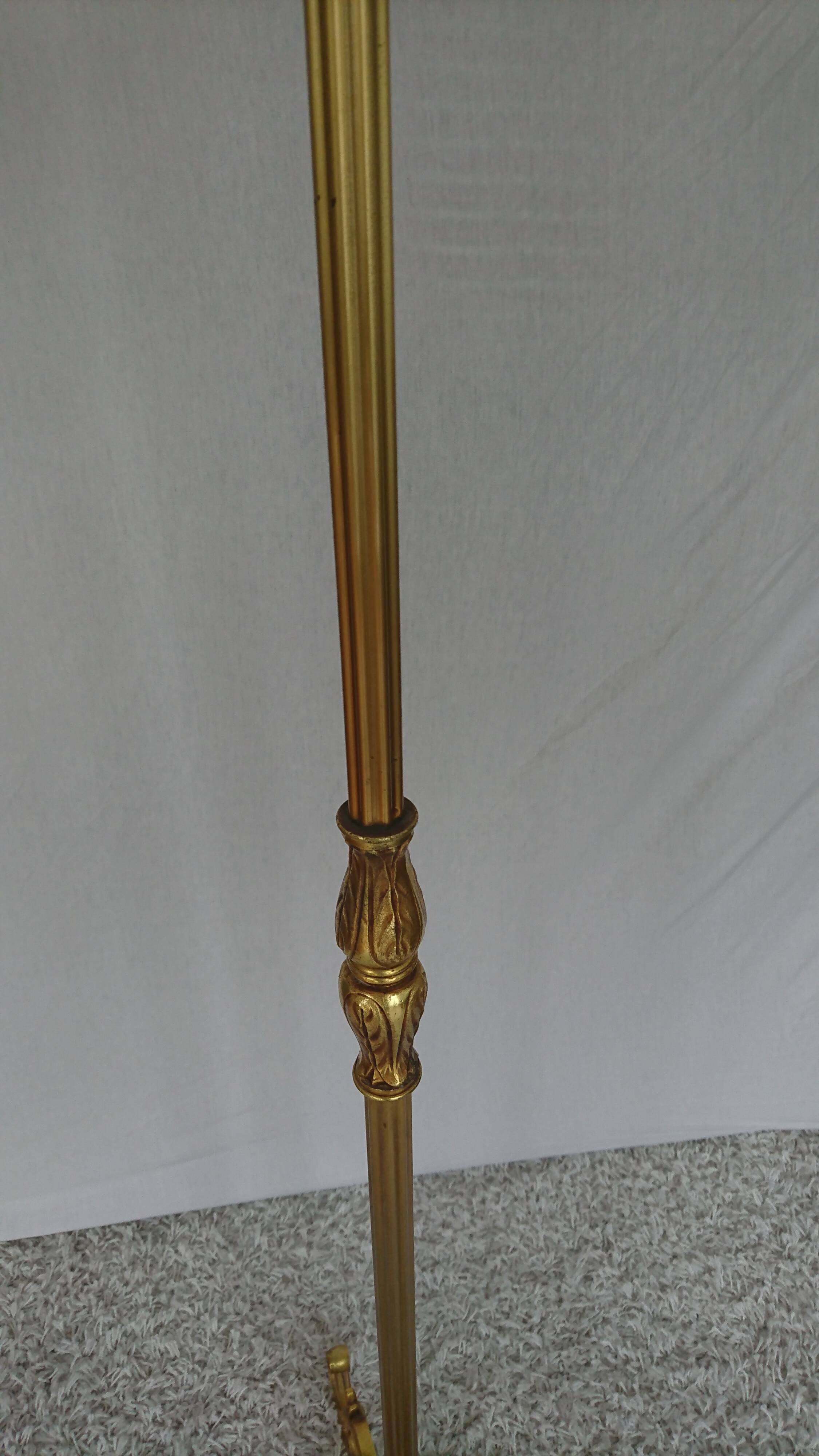 Lucien Gau lamp in Louis XV style