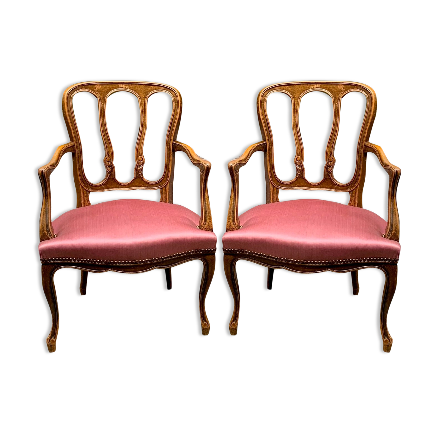 Pair of Louis XV armchairs