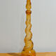 Carafe bottle polished yellow vintage