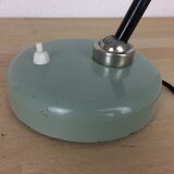 50s industrial style desk lamp, metal