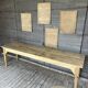Raw wood workshop console