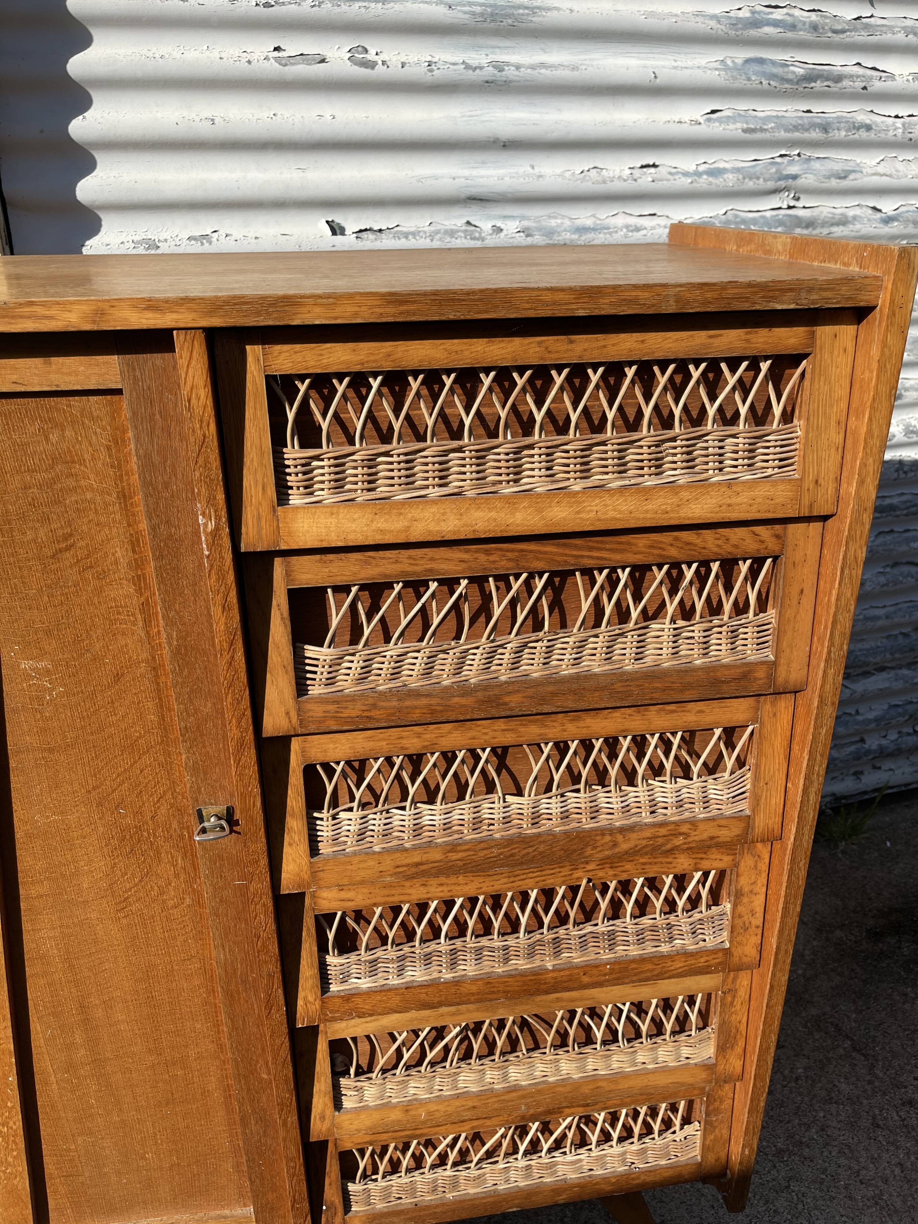Wardrobe-chest of drawers vintage