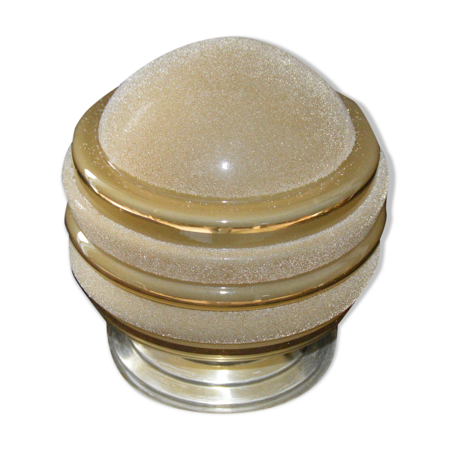 60s sanded glass ceiling