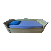 Bernard Siguier wooden solid drawer pull-out beds.