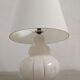 Alabaster ball lamp from the 60s/70s
