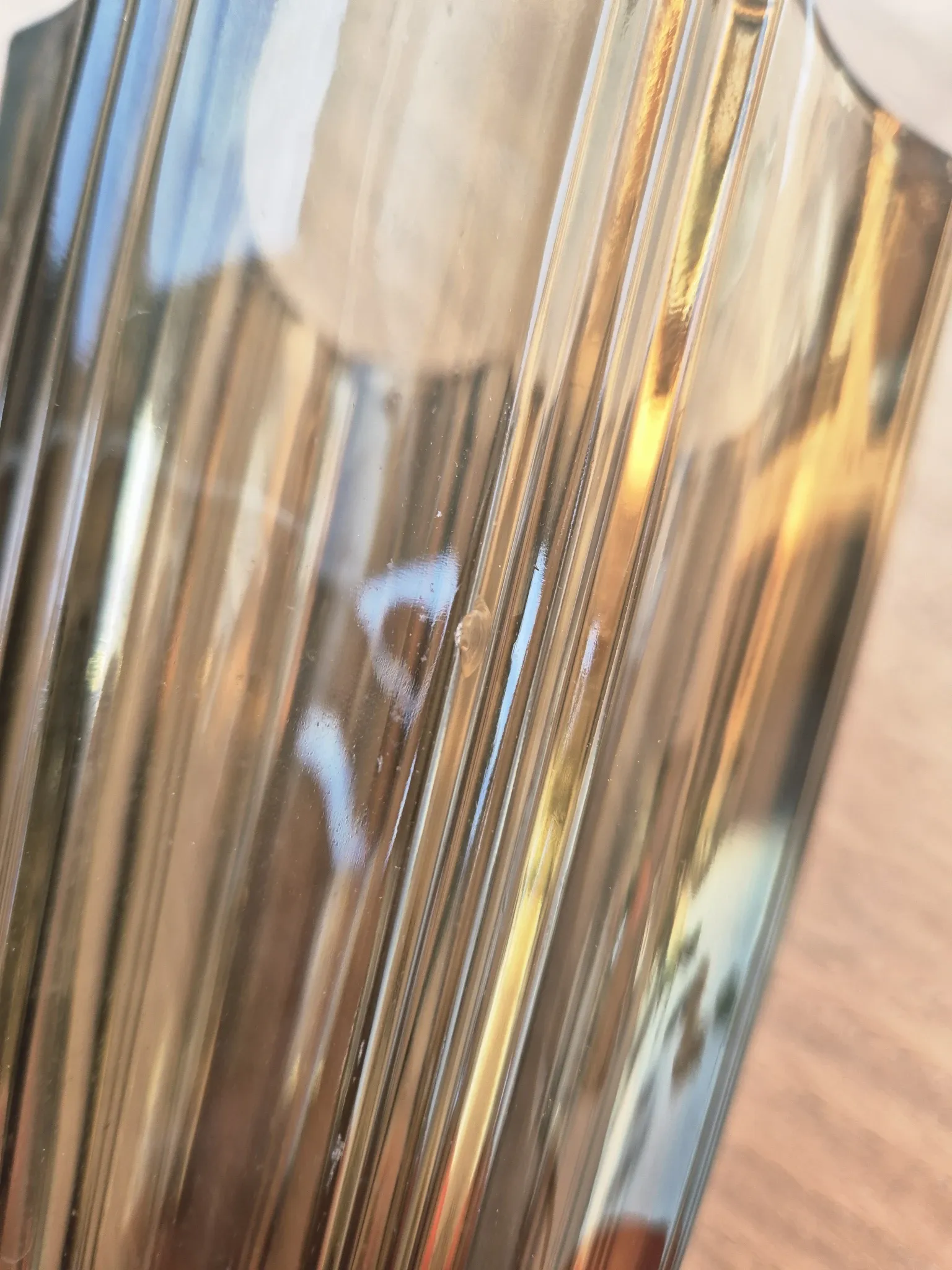 Draped vintage vase